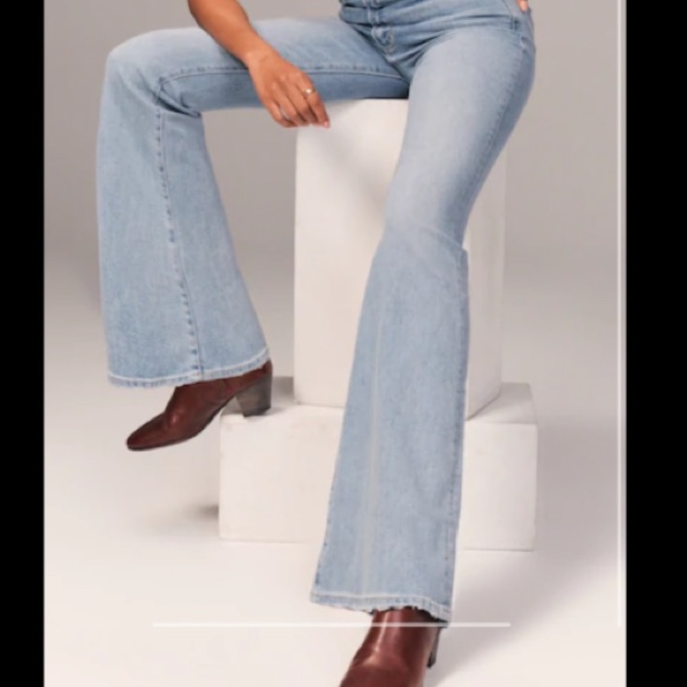 Ultra High Rise Flare Jean Abercrombie